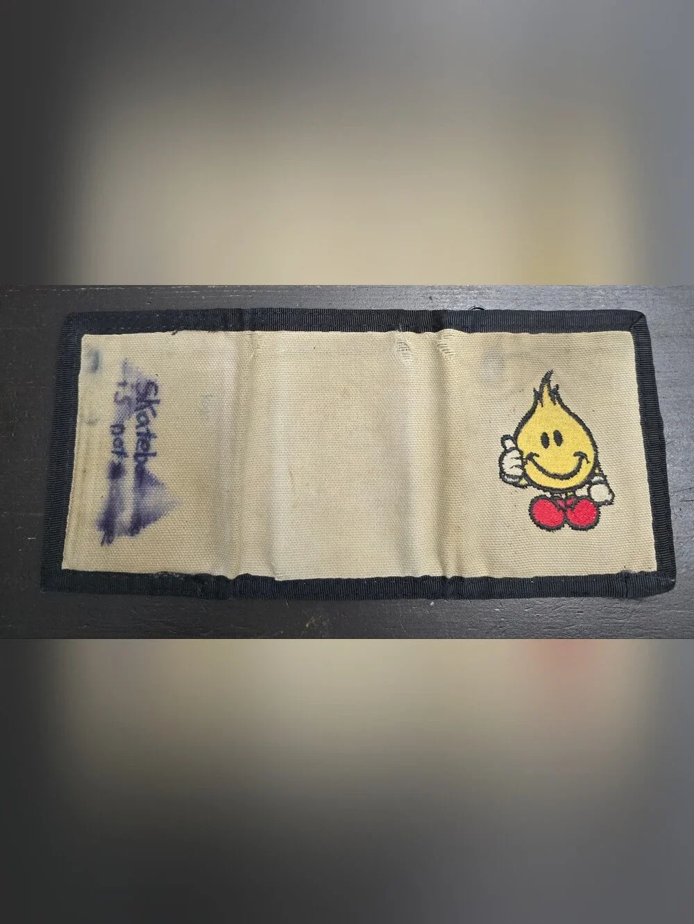 Flame Boy World industries Wallet Trifold Wallet Y2K Skateboarding Nostalgia